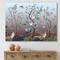 Designart - Chinoiserie With Birds and Peonies XI - Traditional Canvas Wall Art Print